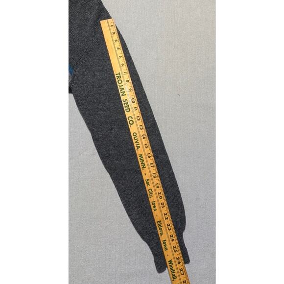 Carson Pirie Scott Sweater Men’s L Wool Gray Geometric Argyle Pullover Vintage - Picture 6 of 6